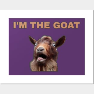 I'M THE GOAT Posters and Art